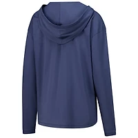 League Collegiate Wear Notre Dame Fighting Irish Slub Long Sleeve V-Neck Hoodie T-Shirt