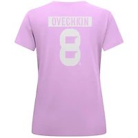 Levelwear Alexander Ovechkin Washington Capitals Hockey Fights Cancer Anthem Name  Number T-Shirt