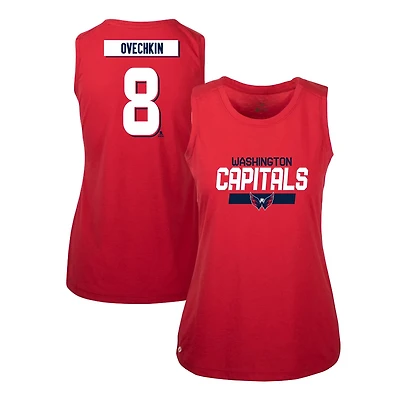 Levelwear Alexander Ovechkin Washington Capitals Macy Player Name  Number Tank Top