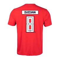 Levelwear Alexander Ovechkin Washington Capitals Richmond Player Name  Number T-Shirt