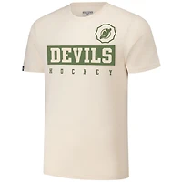 Levelwear Jack Hughes New Jersey Devils 2024 NHL Military Appreciation Richmond Delta Player Name  Number T-Shirt