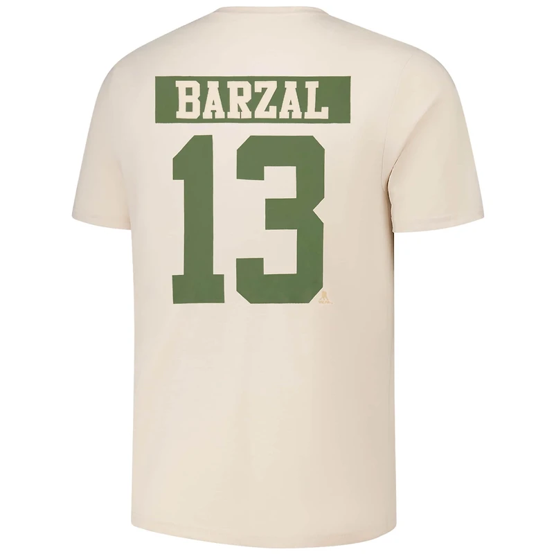 Levelwear Mathew Barzal New York Islanders 2024 NHL Military Appreciation Richmond Delta Player Name  Number T-Shirt