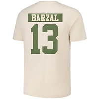 Levelwear Mathew Barzal New York Islanders 2024 NHL Military Appreciation Richmond Delta Player Name  Number T-Shirt