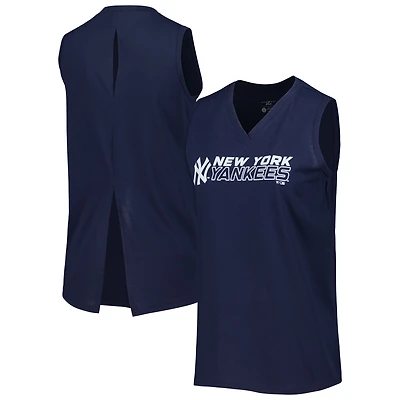 Levelwear New York Yankees Paisley Chase V-Neck Tank Top