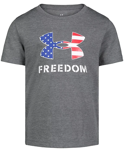 Little Boys'  UA Freedom Core Short Sleeve Tee