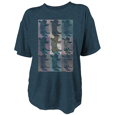 Live Outside the Limits Women's Boot Box Oversize T-shirt