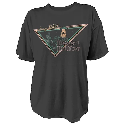 Live Outside the Limits Women's Desert Drifter Oversize T-shirt