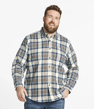 L.L. Bean Men's Scotch Plaid Traditional Fit Flannel Shirt