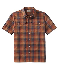 L.L. Bean Men's SunSmart Cool Weave Short Sleeve Shirt