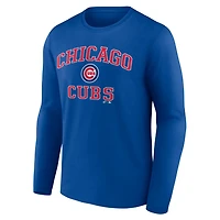 Logo Athletic Chicago Cubs Heart  Soul Long Sleeve T-Shirt