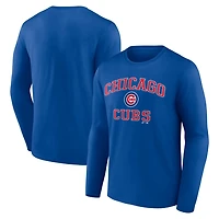 Logo Athletic Chicago Cubs Heart  Soul Long Sleeve T-Shirt