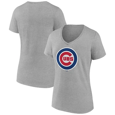 Logo Athletic Chicago Cubs Official V-Neck T-Shirt