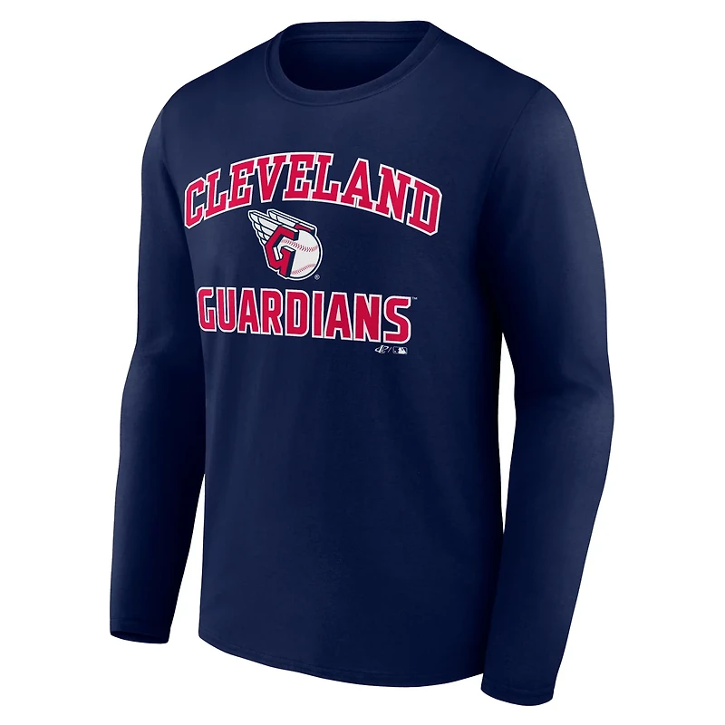 Logo Athletic Cleveland Guardians Heart Soul Long Sleeve T-Shirt