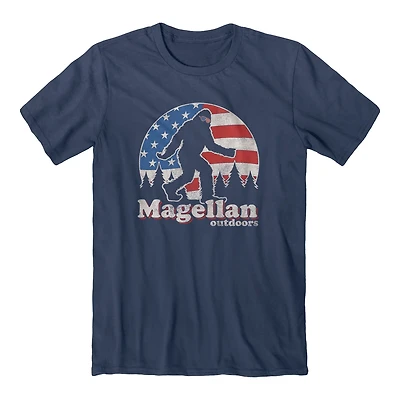 Magellan Outdoors Boys' USA Sasquatch Short Sleeve T-shirt