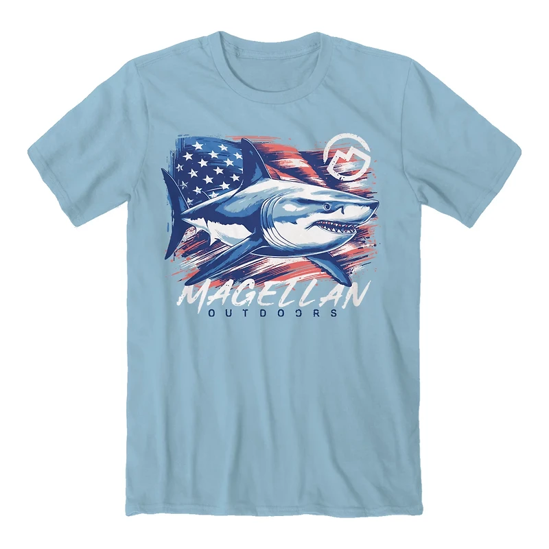 Magellan Outdoors Boys' USA Shark T-shirt