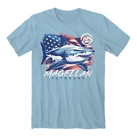 Magellan Outdoors Boys' USA Shark T-shirt