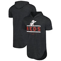 Majestic Threads Cincinnati Reds Tri-Blend Hoodie T-Shirt