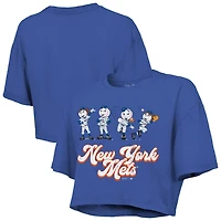 Majestic Threads New York Mets Boxy Crop T-Shirt