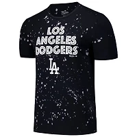 Majestic Threads White Los Angeles Dodgers Splatter T-Shirt