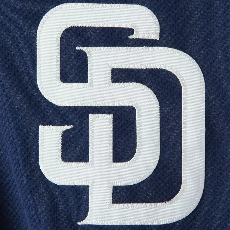 Majestic White San Diego Padres Authentic Collection On-Field 3 4-Sleeve Batting Practice Jersey