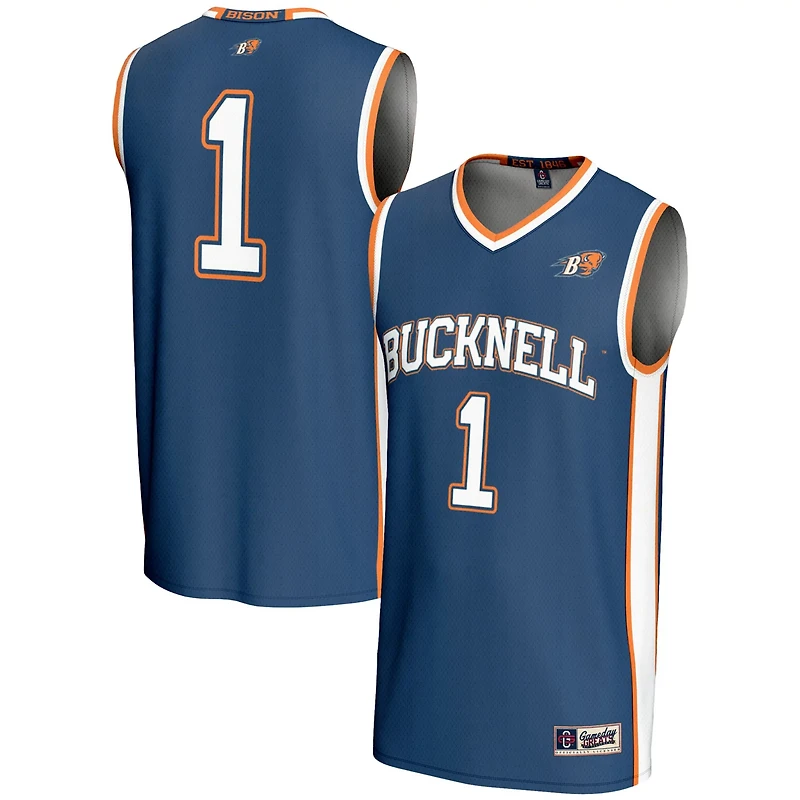 Male GameDay Greats 1 Bucknell Bison Lightweight Basketball Jersey