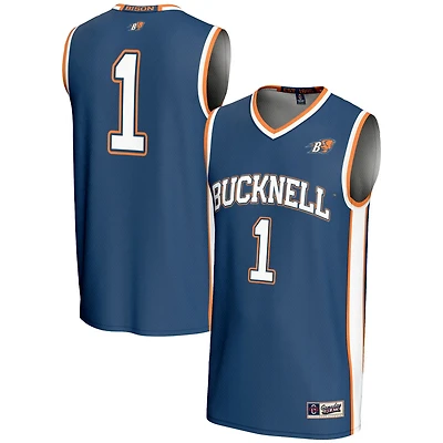 Male GameDay Greats 1 Bucknell Bison Lightweight Basketball Jersey