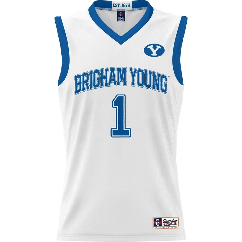 Male GameDay Greats 1 BYU Cougars Lightweight Basketball Jersey