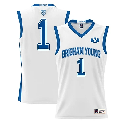 Male GameDay Greats 1 BYU Cougars Lightweight Basketball Jersey