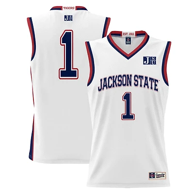 Male GameDay Greats 1 Jackson State Tigers Lightweight Basketball Jersey