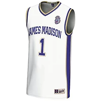 Male GameDay Greats 1 James Madison Dukes Lightweight Basketball Jersey