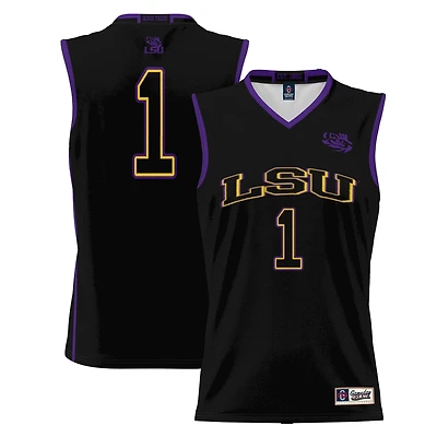 Male GameDay Greats 1 LSU Tigers Lightweight Basketball Jersey