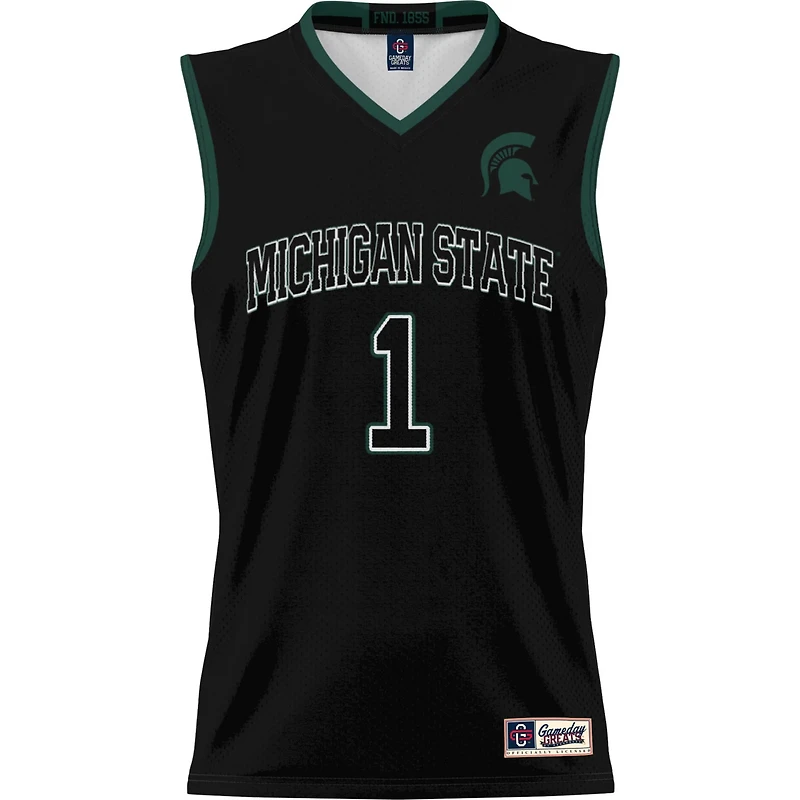 Male GameDay Greats 1 Michigan State Spartans Lightweight Basketball Jersey