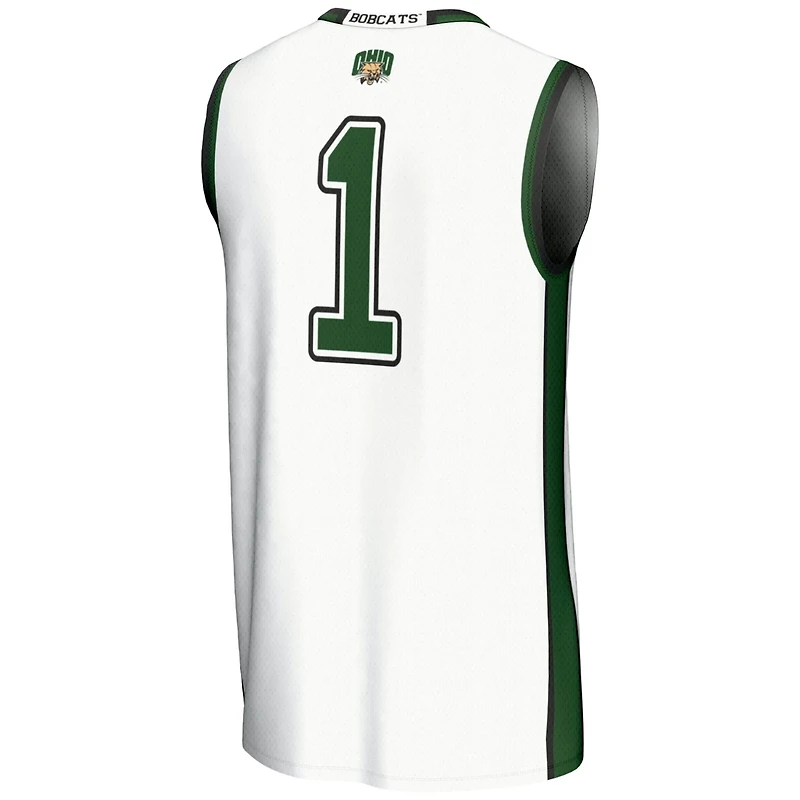 Male GameDay Greats 1 Ohio Bobcats Lightweight Basketball Jersey