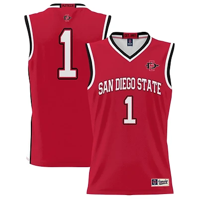 Male GameDay Greats 1 San Diego State Aztecs Lightweight Basketball Jersey