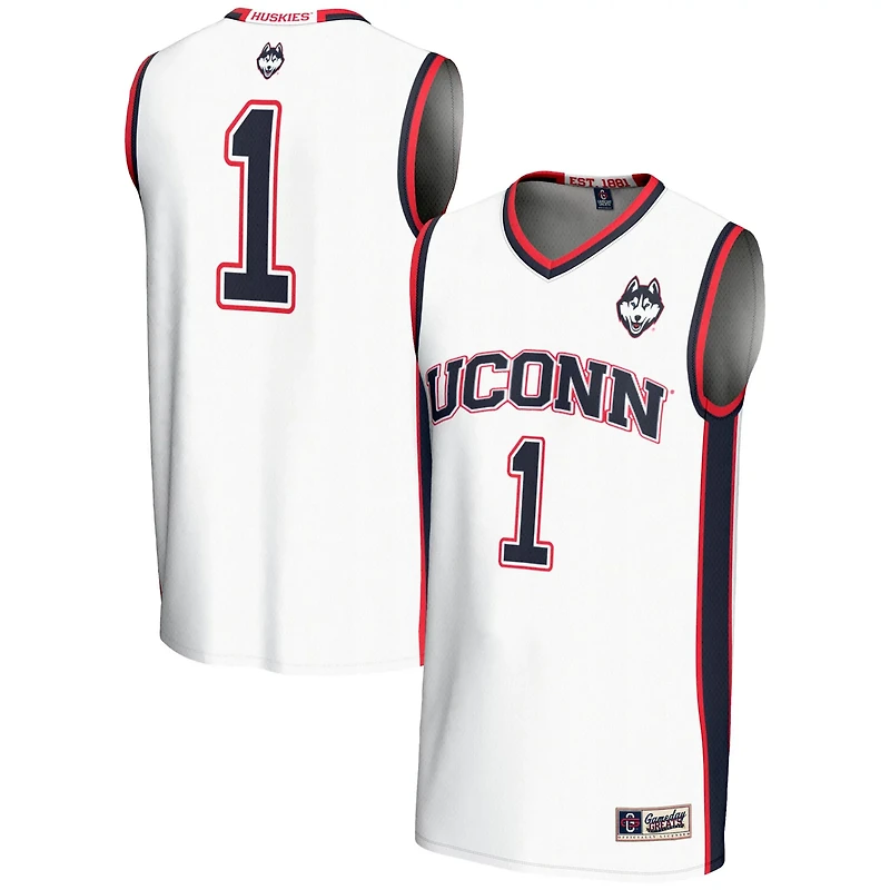 Male GameDay Greats 1 UConn Huskies Lightweight Basketball Jersey