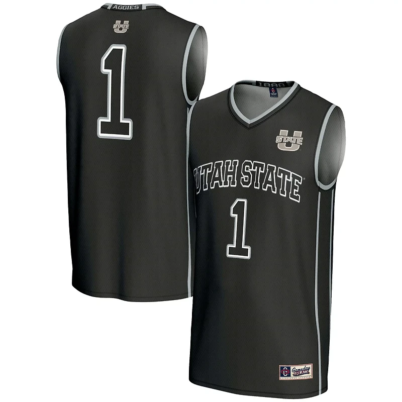 Male GameDay Greats 1 Utah State Aggies Lightweight Basketball Jersey