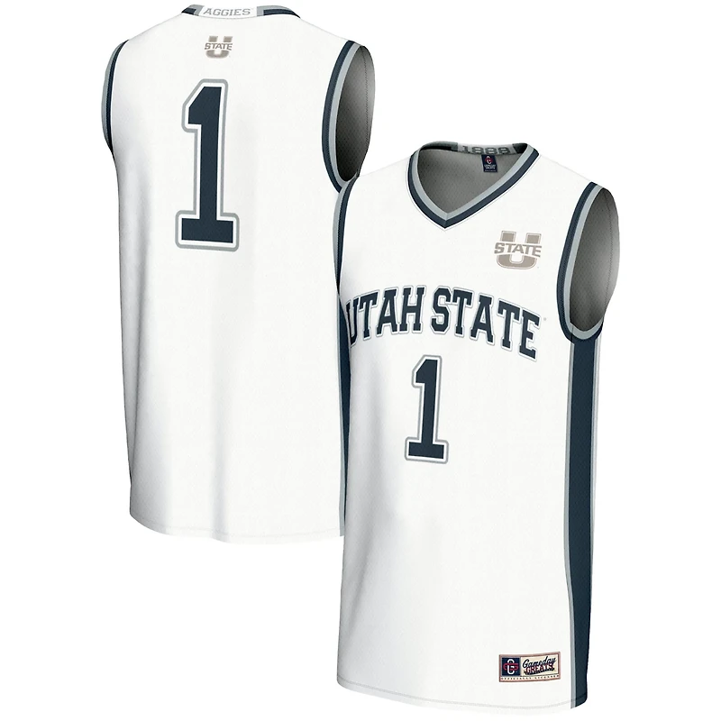 Male GameDay Greats 1 Utah State Aggies Lightweight Basketball Jersey