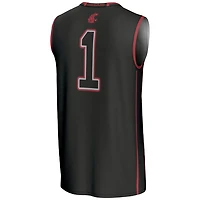 Male GameDay Greats 1 Washington State Cougars Lightweight Basketball Jersey