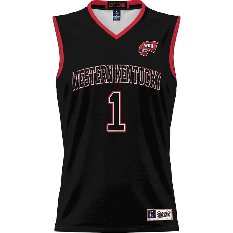 Male GameDay Greats 1 Western Kentucky Hilltoppers Lightweight Basketball Jersey