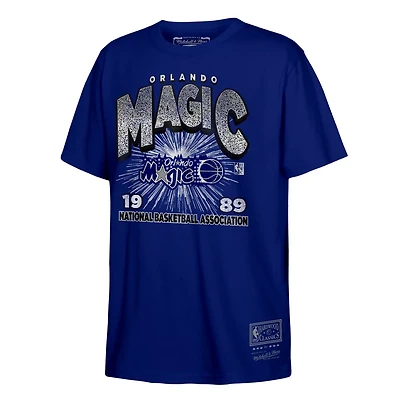 Men's Mitchell Ness Orlando Magic Hardwood Classics Vintage Hoopster T-Shirt