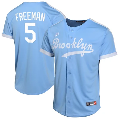 Men's Nike Freddie Freeman Los Angeles Dodgers Limited Cooperstown Collection Alternate Jersey
