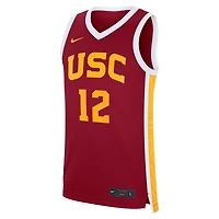 Men's Nike JuJu Watkins USC Trojans Road Replica Basketball Jersey