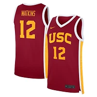 Men's Nike JuJu Watkins USC Trojans Road Replica Basketball Jersey