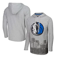 Men's Stadium Essentials Dallas Mavericks Atrium Raglan Long Sleeve Hoodie T-Shirt