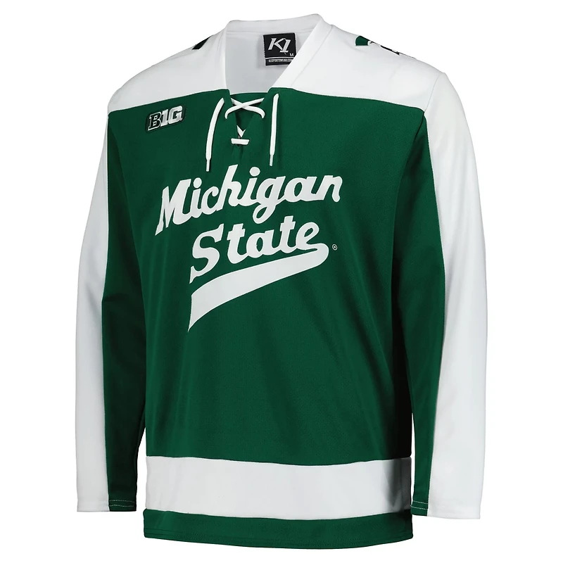 Michigan State Spartans Replica Hockey Jersey 
