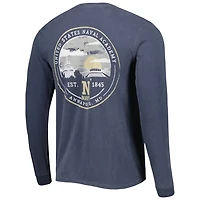 Midshipmen Circle Campus Scene Long Sleeve T-Shirt