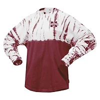 Mississippi State Bulldogs Tie-Dye Long Sleeve Jersey T-Shirt