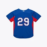 Mitchell  Ness Adrian Beltre Texas Rangers Cooperstown Mesh Batting Practice Button-Up Jersey