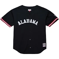 Mitchell  Ness Alabama Crimson Tide On The Clock Full-Button Fashion Jersey