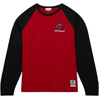 Mitchell  Ness Alabama Tide Legendary Slub Raglan Long Sleeve T-Shirt